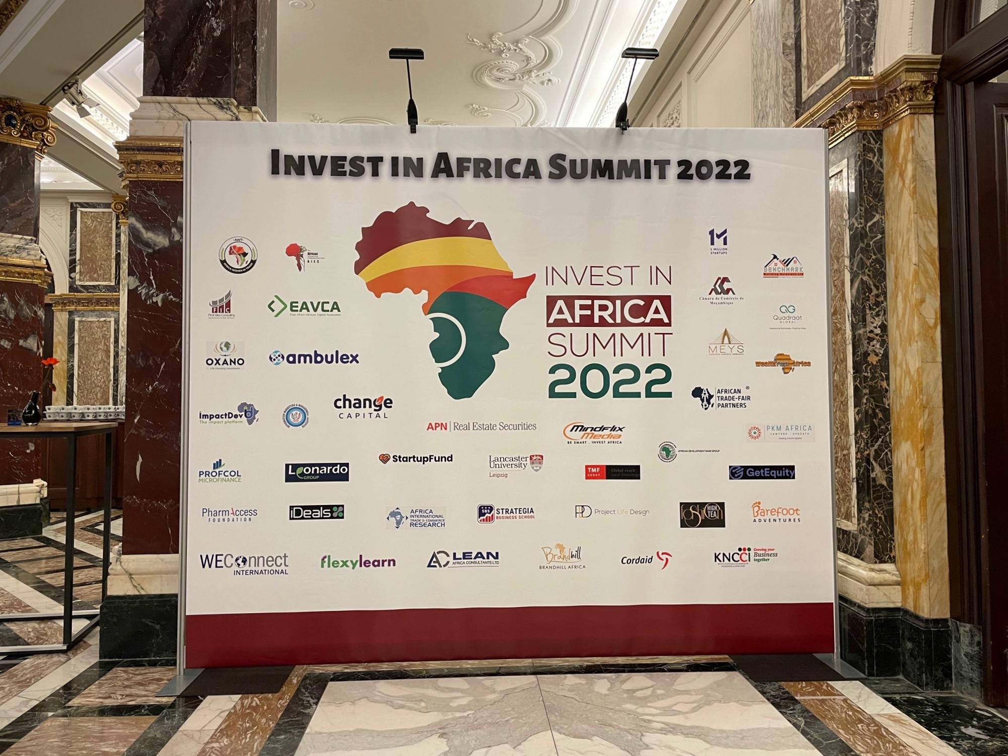 Invest Summit 2022 - achterwand
